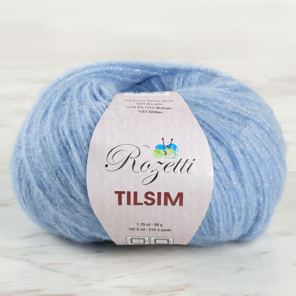 Rozetti Tılsım Mavi El Örgü İpi - 362-09